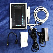 Load image into Gallery viewer, portable ultrasound device special for vascular structure diagnostic and accurate positioning for vascular access.In clinic,it is used to looking for target blood vessels,display nearby vessels structure,so that achieve precise vascular access.
