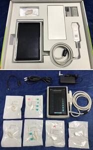 Portable ultrasound is capable of obtaining vascular images and measuring blood flow velocity in the carotid artery, abdominal aorta, and the vessels of kidneys, arms, and legs. Portable ultrasound can be used to detect blockages in arteries, blood clots in veins, or an abdominal aortic aneurysm. The abnormalities in blood flow are usually examined using different Doppler techniques. 